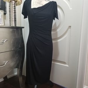 David Meister Black Cocktail Dress